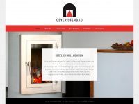 geyer-ofenbau.ch Webseite Vorschau
