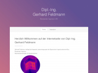 gfeldmann.de Webseite Vorschau
