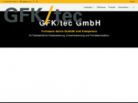 gfk-tec.de Webseite Vorschau