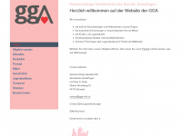 gga-info.ch Webseite Vorschau