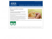 ggs-sicherheit.de Webseite Vorschau
