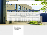 ghc-medical.de Webseite Vorschau