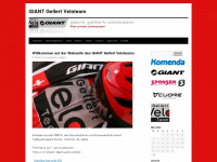 giant-gellert-veloteam.ch Webseite Vorschau