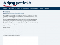 dpsg-gievenbeck.de Webseite Vorschau