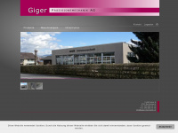 giger-mechanik.ch Webseite Vorschau