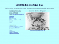 gill-elec.ch Webseite Vorschau