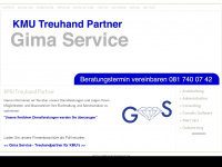gimaservice.ch Webseite Vorschau