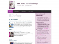 gimp-buecher.at Webseite Vorschau