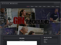 gin-rockt.de Webseite Vorschau