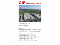 gip-vermietung.at Webseite Vorschau