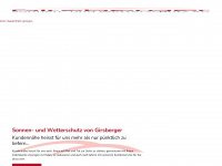 girsberger-storen.ch Webseite Vorschau