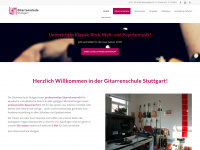 gitarrenschule-stuttgart.de Webseite Vorschau