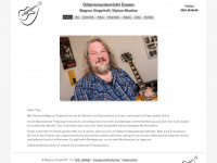 gitarrenunterricht-essen.de Webseite Vorschau