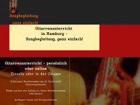 gitarrenunterricht-hamburg.de Webseite Vorschau