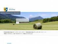 gitschtal.gv.at Webseite Vorschau