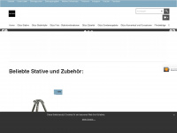 gitzo-shop.ch Webseite Vorschau