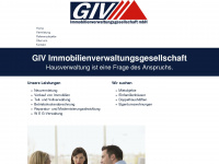 giv-immobilienverwaltung.de Webseite Vorschau