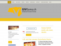 givgams.ch Webseite Vorschau