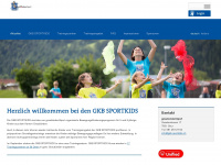 gkb-sportkids.ch Webseite Vorschau