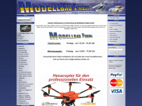 modellbau-friedel.com Webseite Vorschau