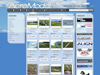 aeromodelshop.ch Webseite Vorschau