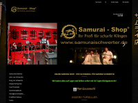 samuraischwerter.de Webseite Vorschau