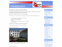 swiss-power-planes.ch Webseite Vorschau
