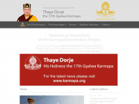 karmapa-news.org Webseite Vorschau