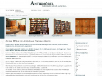 antikhaus-niehaus.de Webseite Vorschau