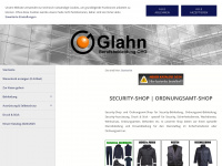 glahn-berufsbekleidung.de Webseite Vorschau