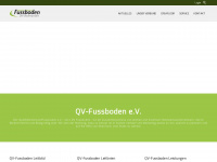 qv-fussboden.de Webseite Vorschau