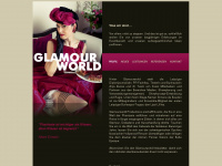 glamourworld.de Webseite Vorschau