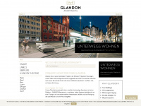 glandon-apartments.ch Webseite Vorschau
