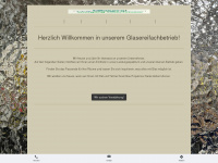 glaserei-oberhauser.de Webseite Vorschau