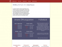 glashaus-gescher.de Webseite Vorschau