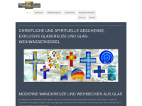 glaskreuze.de Webseite Vorschau