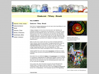 glaskunst-tiffany-mosaik.de Webseite Vorschau