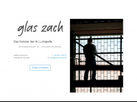 glaskunst-zach.at Webseite Vorschau