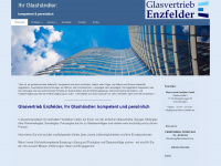 glasvertrieb-enzfelder.de Webseite Vorschau