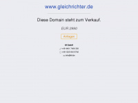 gleichrichter.de Webseite Vorschau