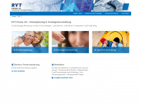 rvtfinanz.ch Webseite Vorschau