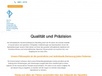 orthopaedie-neuoetting.de Webseite Vorschau