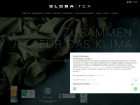 globa-tex.de Webseite Vorschau
