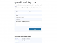 Globaldomaining.com