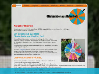 gluecksrad-naturholz.de Webseite Vorschau