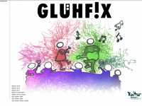 gluehfix-festival.de Webseite Vorschau
