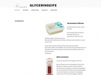 glycerinseife.de Webseite Vorschau