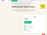 gmbh.ch Webseite Vorschau