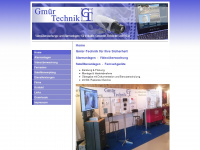 gmuer-technik.ch Webseite Vorschau