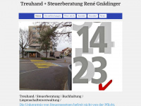 gnaedinger-treuhand.ch Webseite Vorschau